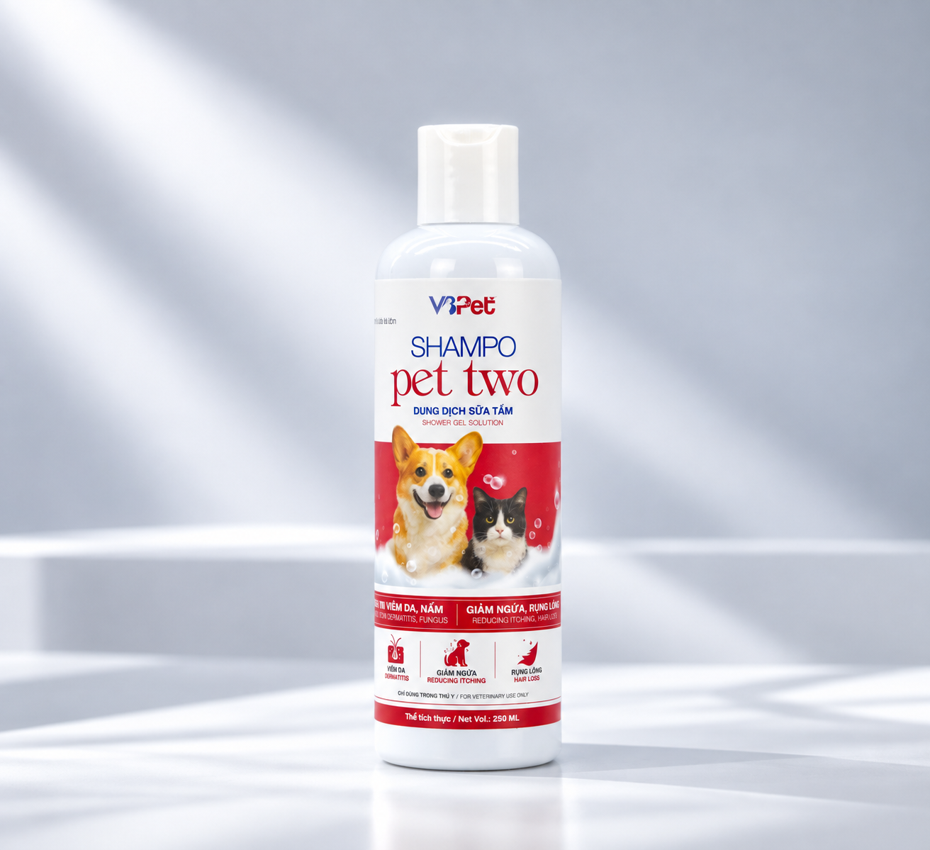 SHAMPO PET TWO - Sữa tắm điều trị nấm - 250 ML